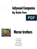 6 Hollywood Companies