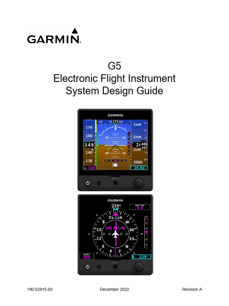 G5 EFI System Design Guide | PDF | Aviation