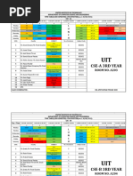 Lab Time Table (24-25) Updated | PDF | Databases