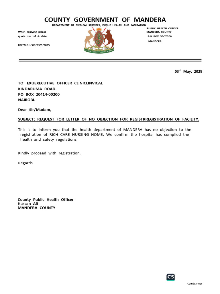 No Objection | PDF