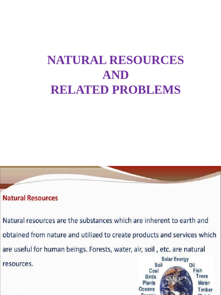Natural Resources | PDF