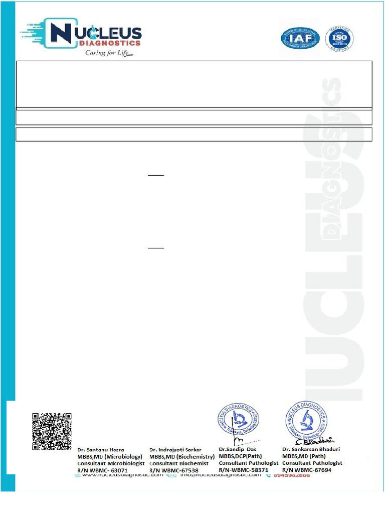 Complete Blood Test Results for Patient | PDF | Hepatitis C | Hepatitis