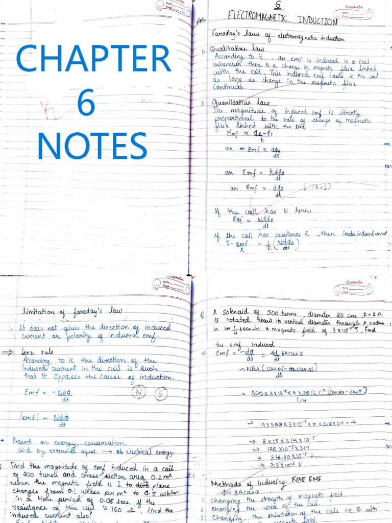 Chapter 6 Notes | PDF