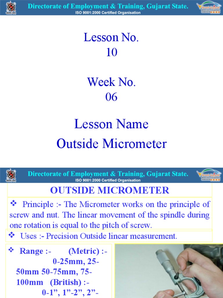 Il Begroeten Heup 10 Outside Micrometer | PDF | Scientific Observation | Tools
