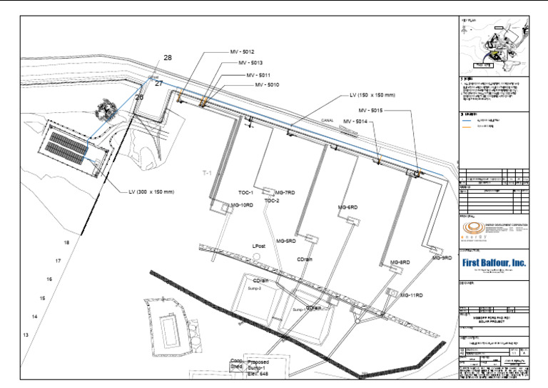 Cable Routing Plan for Solar Project | PDF