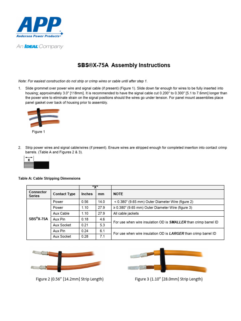 Anderson Plug Assembly Guide | PDF | Electrical Connector | Electronics