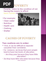 Poverty Effects