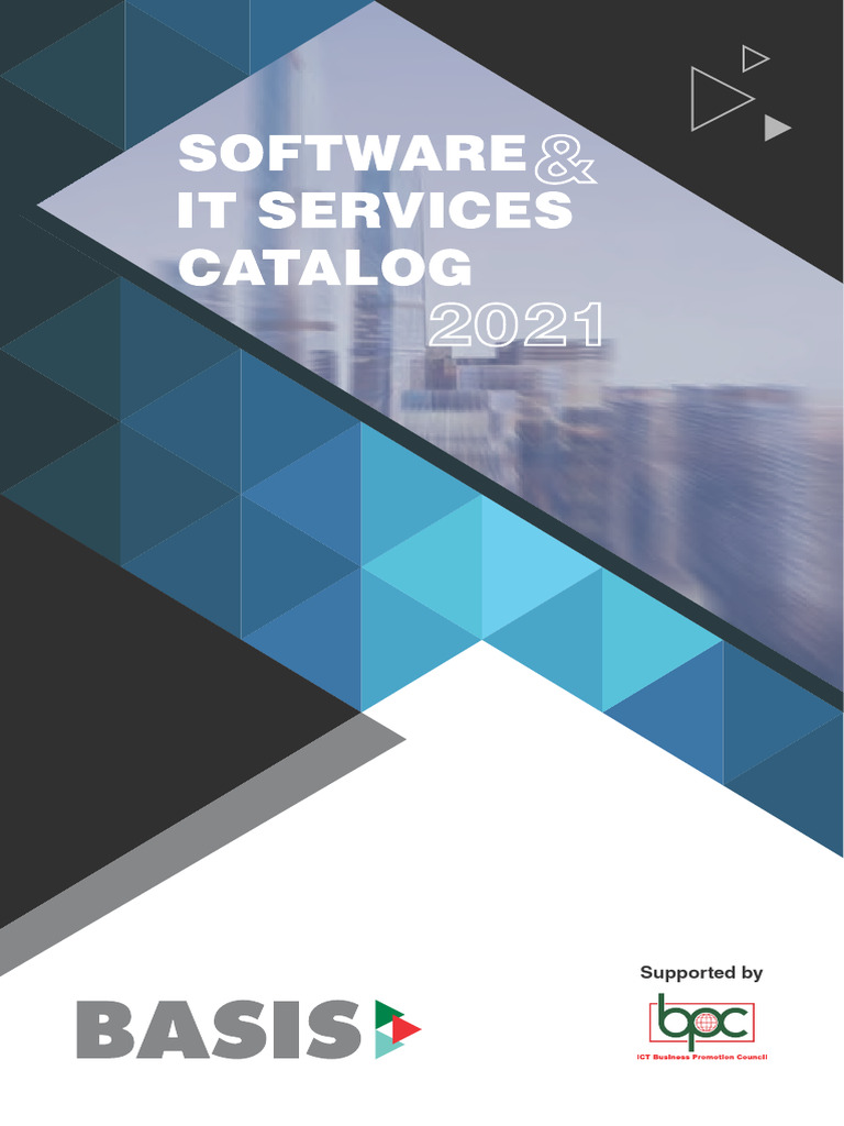 60d707ec45811 - Software & IT Services Catalog 2021-Min | PDF | Outsourcing  | Information And Communications Technology
