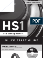 Corsair HS1 Quick Start Guide v1