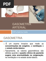 Gasometria Arterial