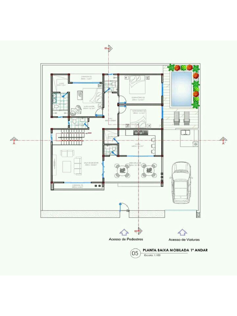 A.4 Planta 1° Andar | PDF