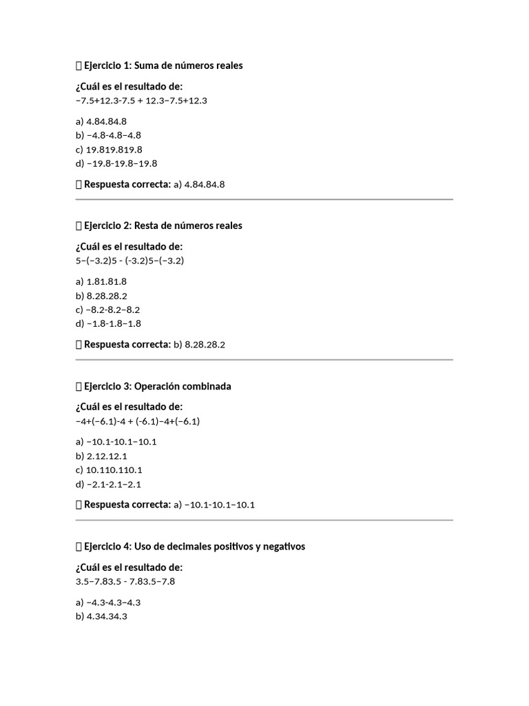 ? Ejercicio 1 | PDF