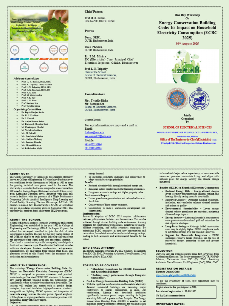 Energy Conservation Workshop 2025 | PDF | Efficient Energy Use | Energy ...