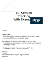 JSP Session Tracking With Examples