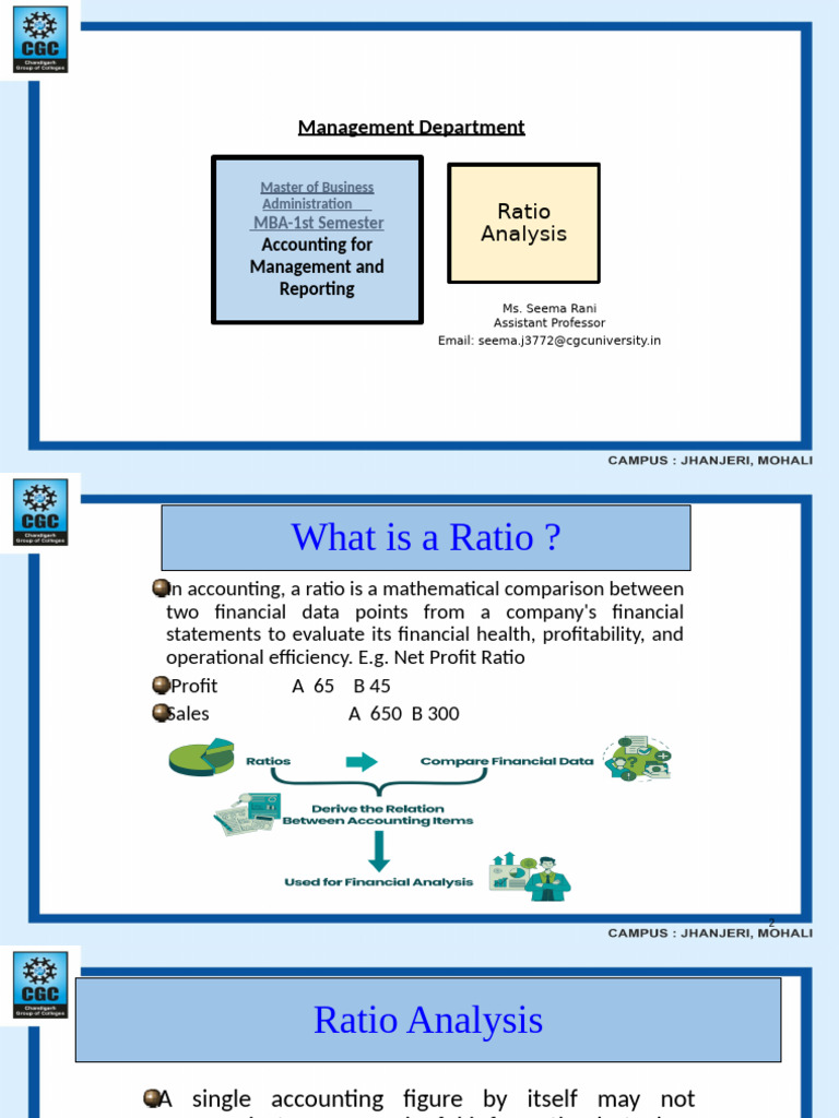 Ratio Analysis Complete | PDF | Expense | Net Income