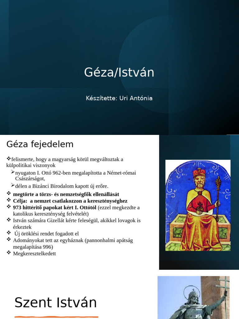 Géza És István | PDF