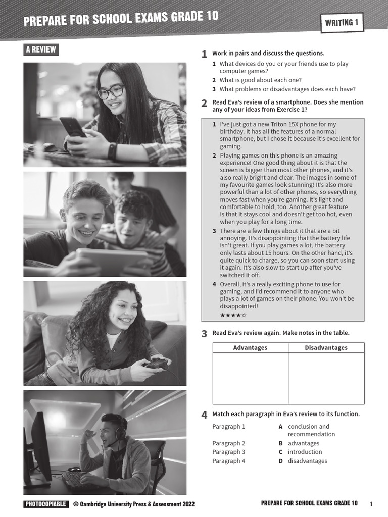 Grade-10 Writing 1 | PDF | Adjective | Linguistic Morphology