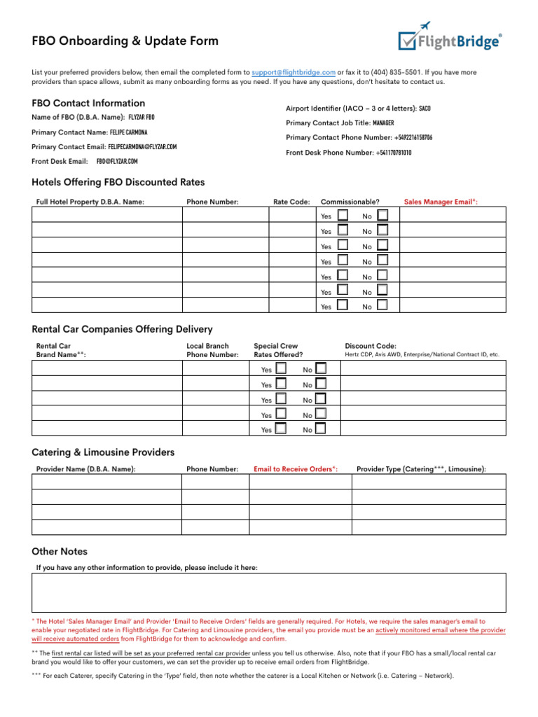 SACO 1708700048461 FBO+Onboarding+ +Update+Form+ +2024 | PDF | Car Rental