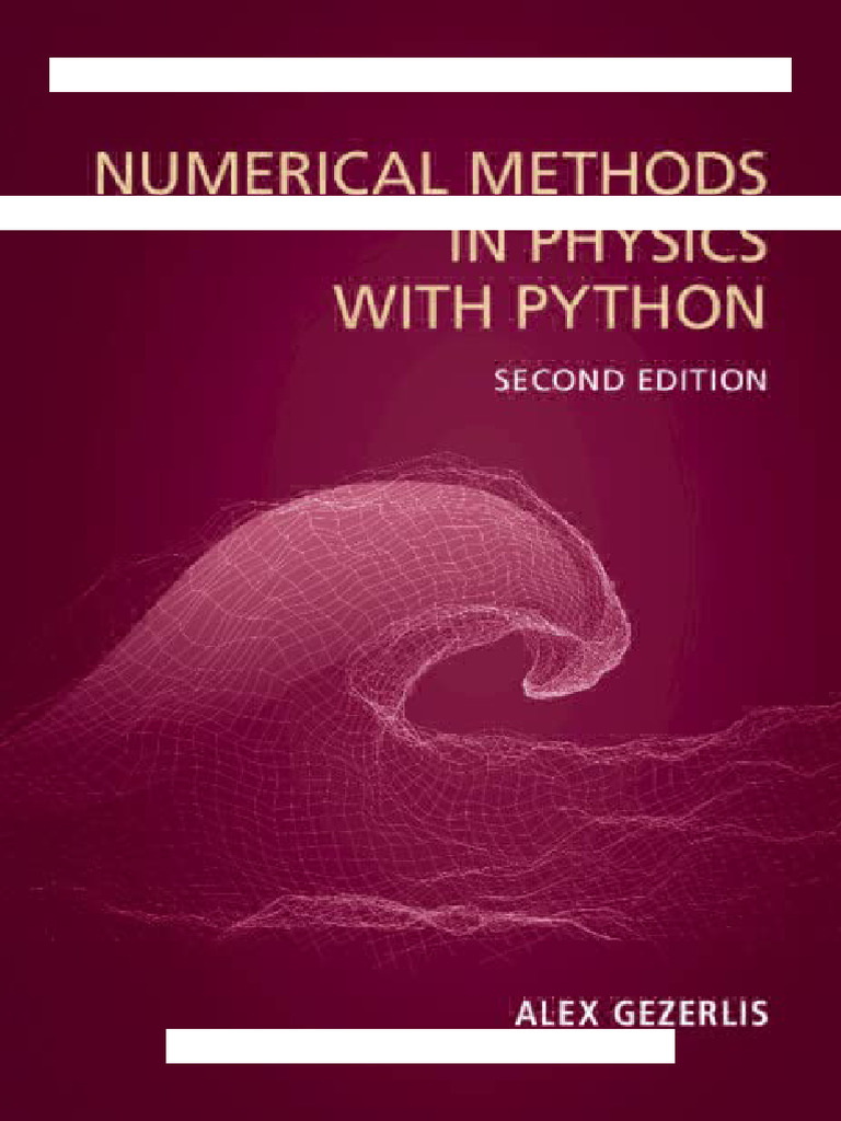 Numerical Methods in Physics with Python | PDF | Numerical Analysis ...