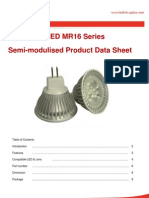 LED MR16 Series Semi-Modulised Product Data Sheet