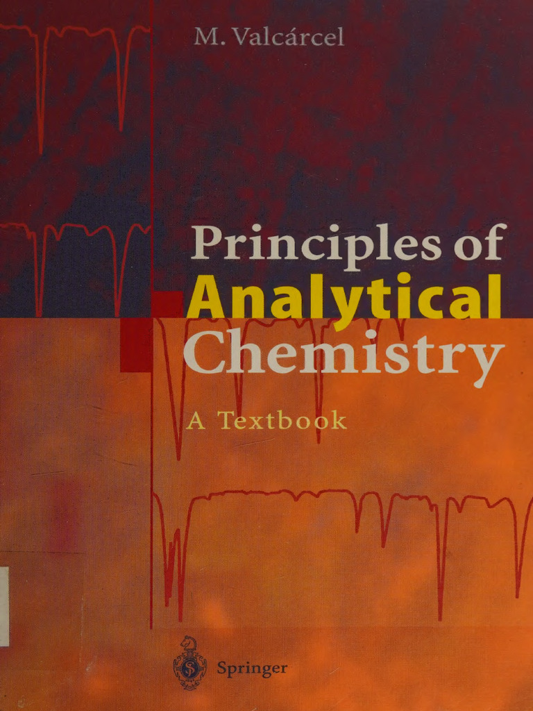 Principles of Analytical Chemistry Textbook | PDF | Analysis ...