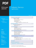 S P Industry Surveys Property Casualty Underwriting Insurance - s p industry surveys agribusiness 2007