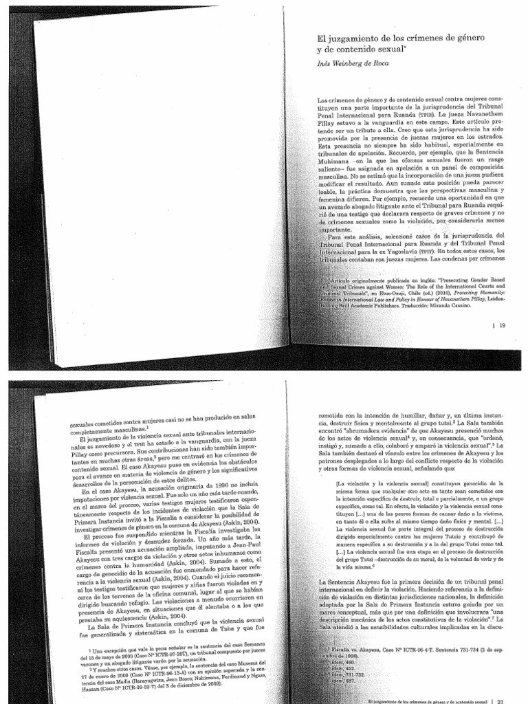 Violencia Sexual y Terrorismo de Estado | PDF