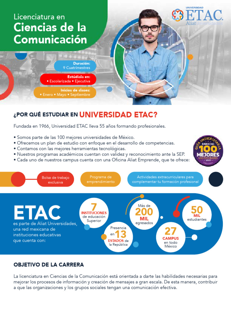 Licenciatura en Ciencias de la Comunicación | PDF | Comunicación ...