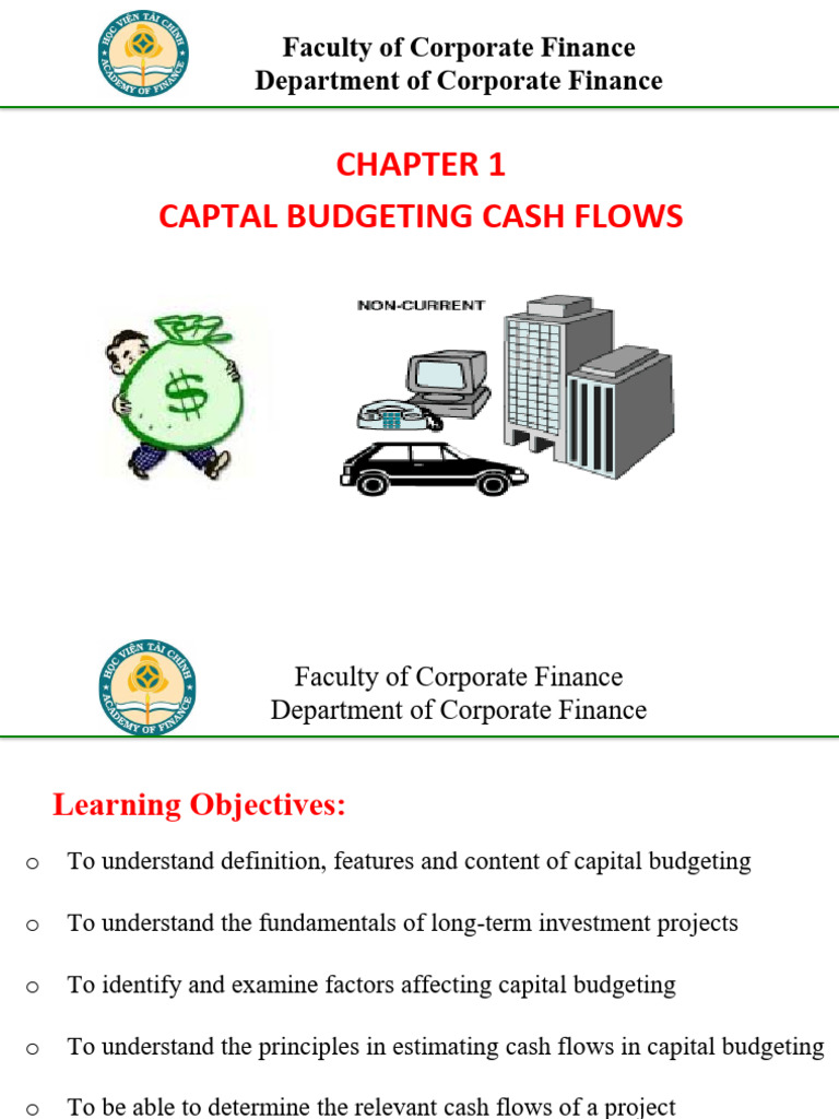 Capital Budgeting Cash Flow Essentials | PDF | Depreciation | Capital ...