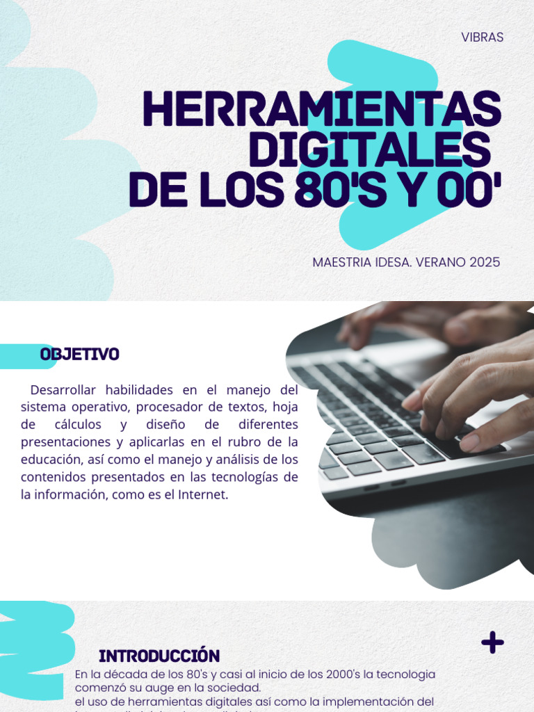 Herramientas Digitales en Educación 80's-00' | PDF | Internet | Red mundial