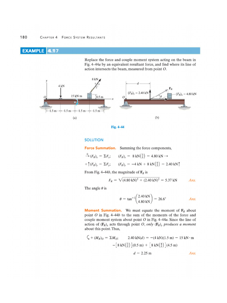 07 Force System Resultants | PDF