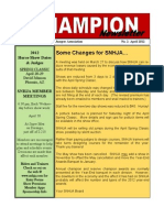 Some Changes For SNHJA : 2012 Horse Show Dates & Judges