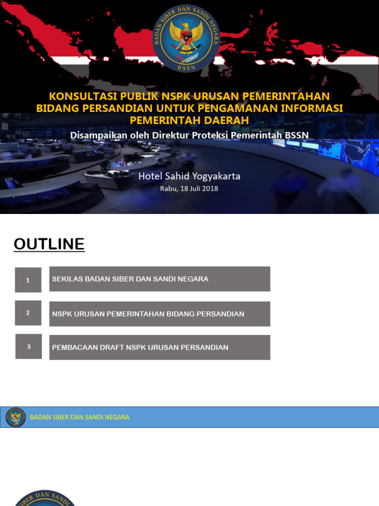 NSPK Persandian untuk Keamanan Informasi | PDF