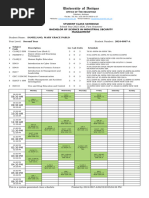 Univen Timetable | PDF
