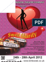 Sweet Charity Flyer