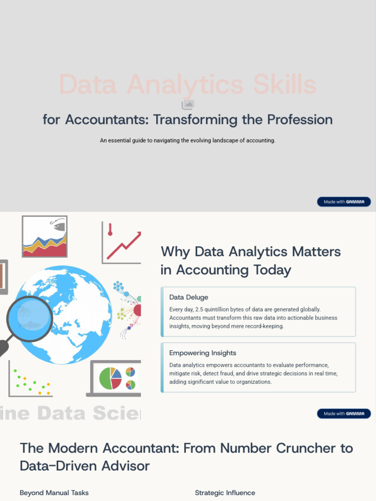Data Analytics Skills for Accountants | PDF | Analytics | Data Analysis