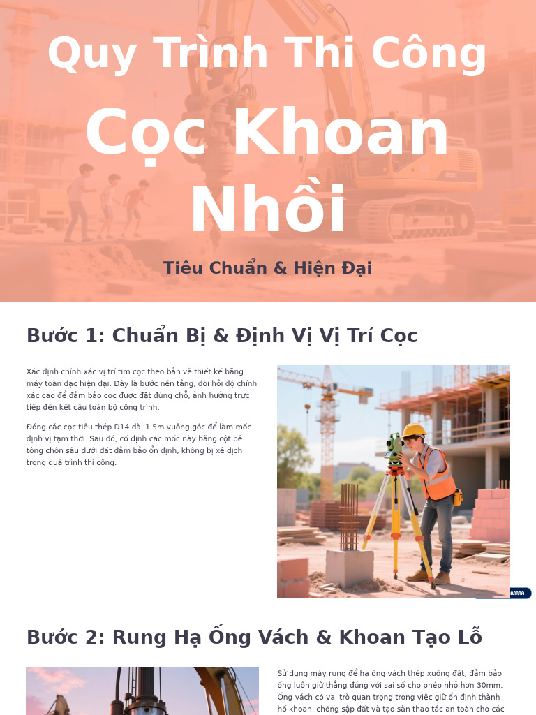 Quy Trinh Thi Cong | PDF