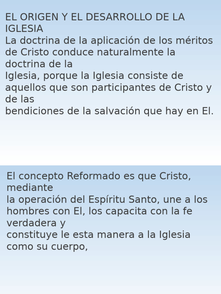 Origen y Desarrollo de la Iglesia | PDF | Iglesia cristiana | Cristo ...