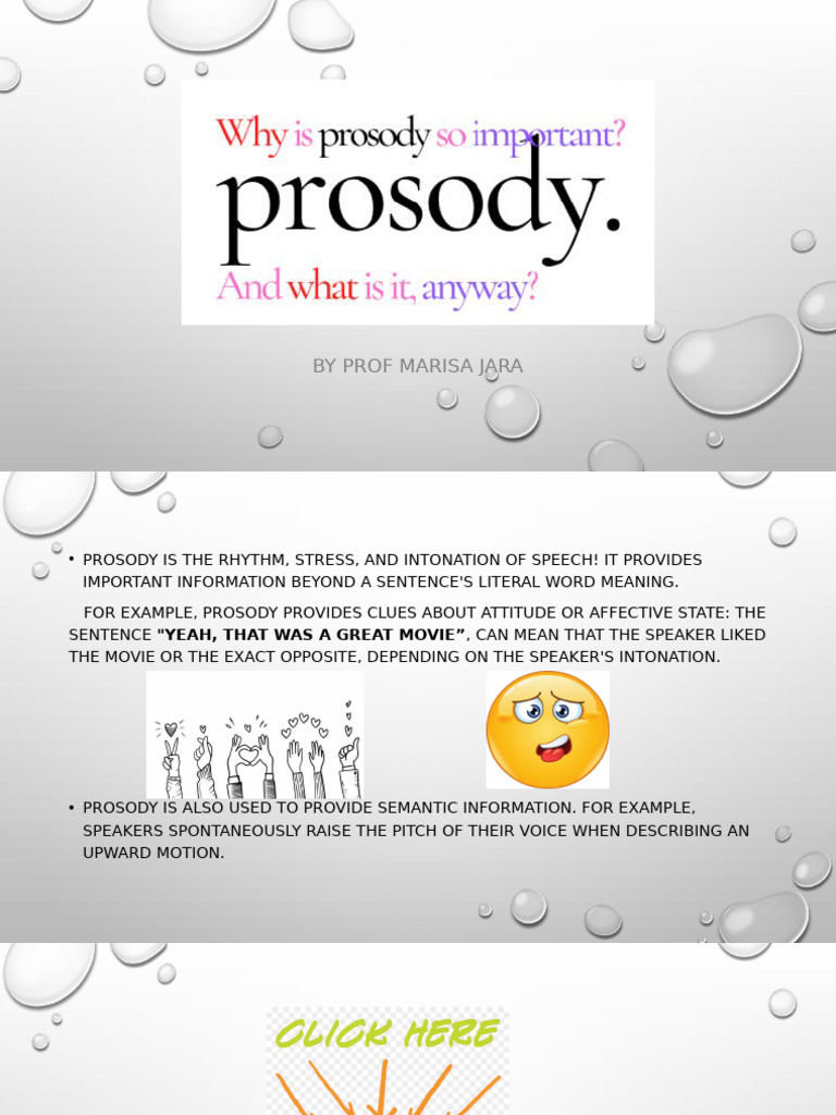 Unit 1 - Function of Prosodic Features | PDF | Human Communication ...