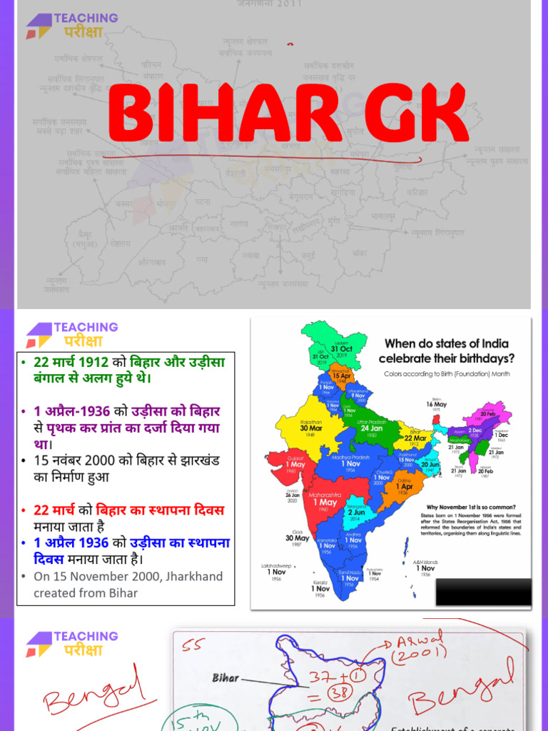 Bihar GK (23 - 12 - 2024) PART - 1 - 49025223 - 2025 - 02 - 08 - 10 ...