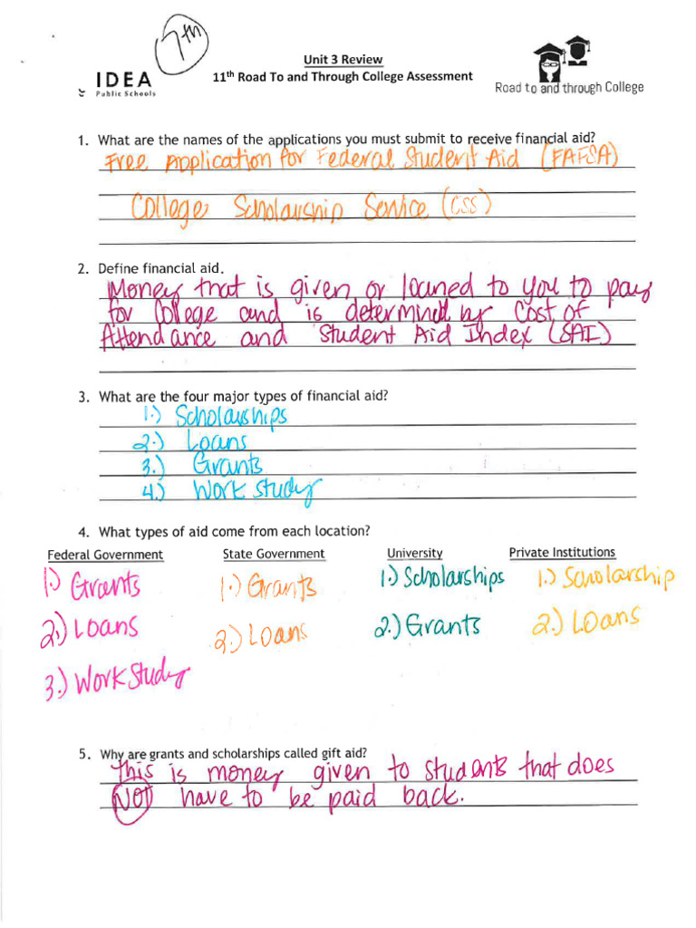 Unit 3 Review | PDF