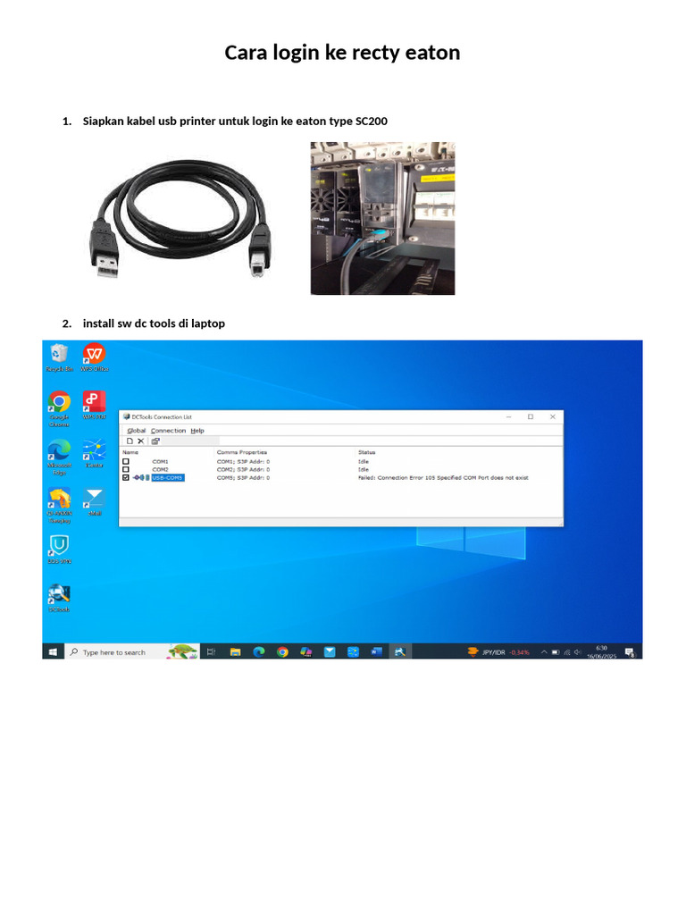 Login ke Recty Eaton SC200 | PDF