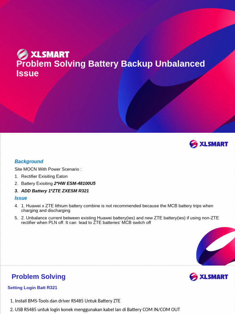 ZTE ZXESM R321 Battery Integration Issues | PDF
