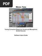 Waves Tune: Tuning Correction Plug-In For Vocals and Monophonic Sound Sources