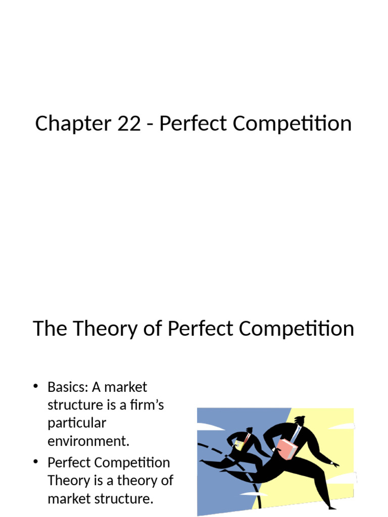 Understanding Perfect Competition Theory | PDF | Perfect Competition ...