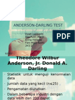 Anderson Darling Test