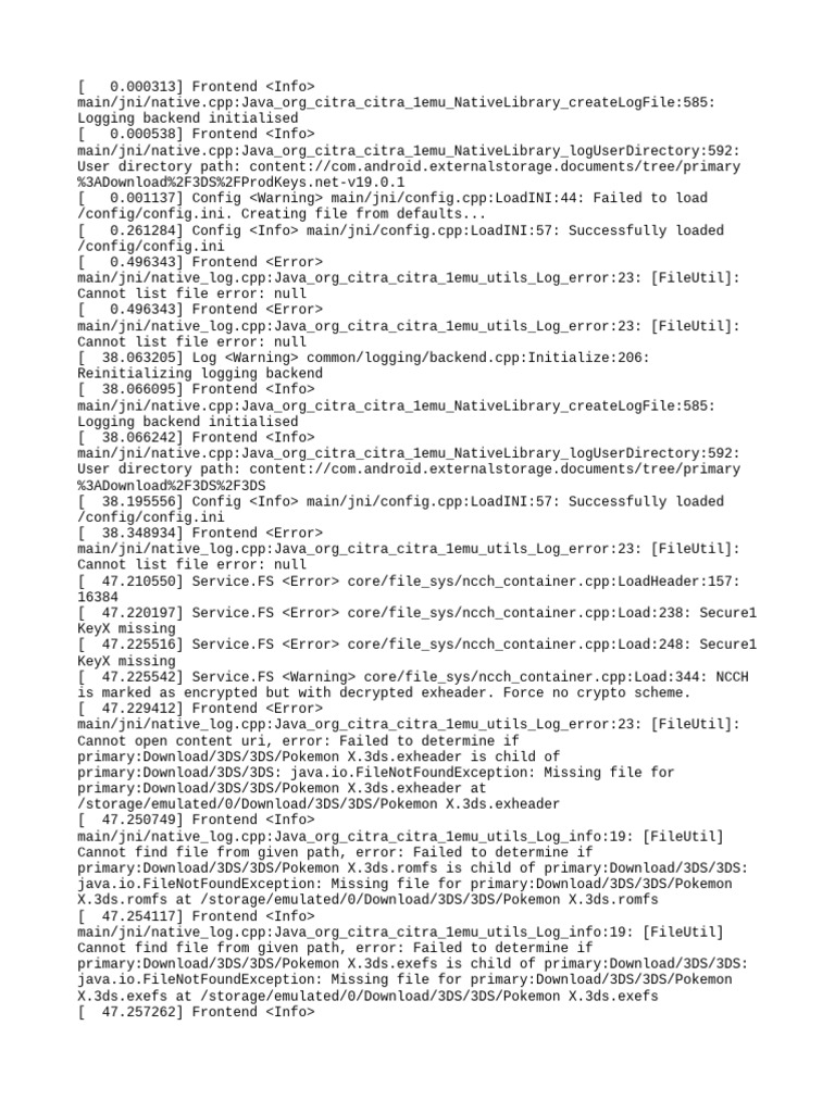 Citra Log | PDF | Encryption | Uniform Resource Identifier
