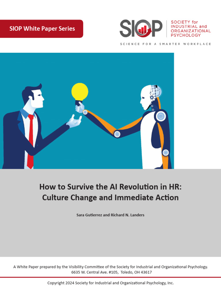 AI Revolution in HR: Strategies for Success | PDF | Artificial ...