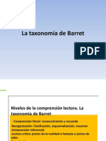 La Taxonomía de Barret