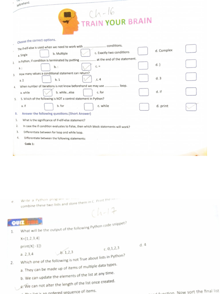 Class Ix CH 16,17 | PDF